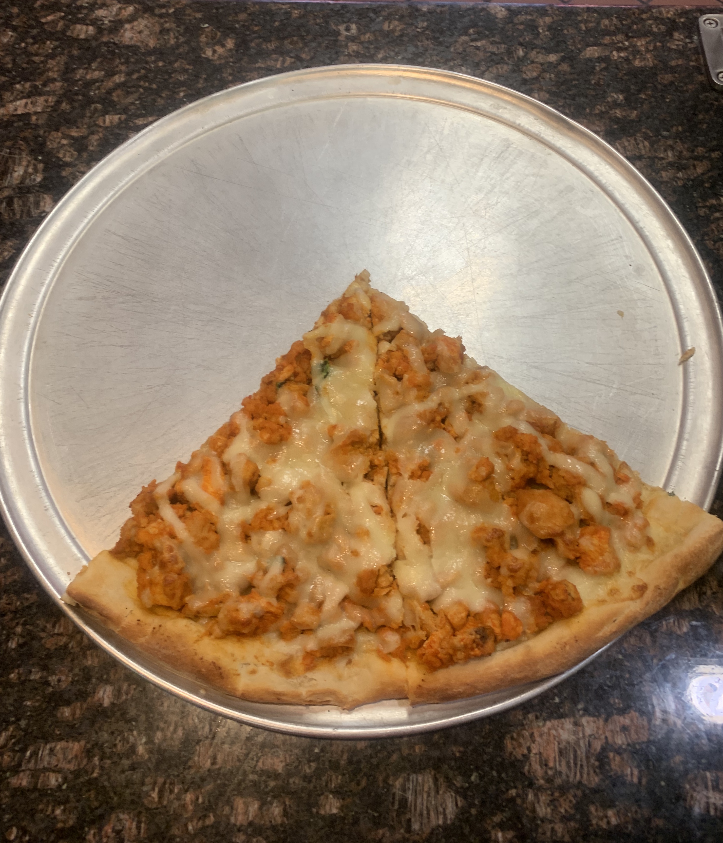 Order Buffalo Chicken slice food online from Matese Pizzeria Ristorante & Caterers store, Flushing on bringmethat.com
