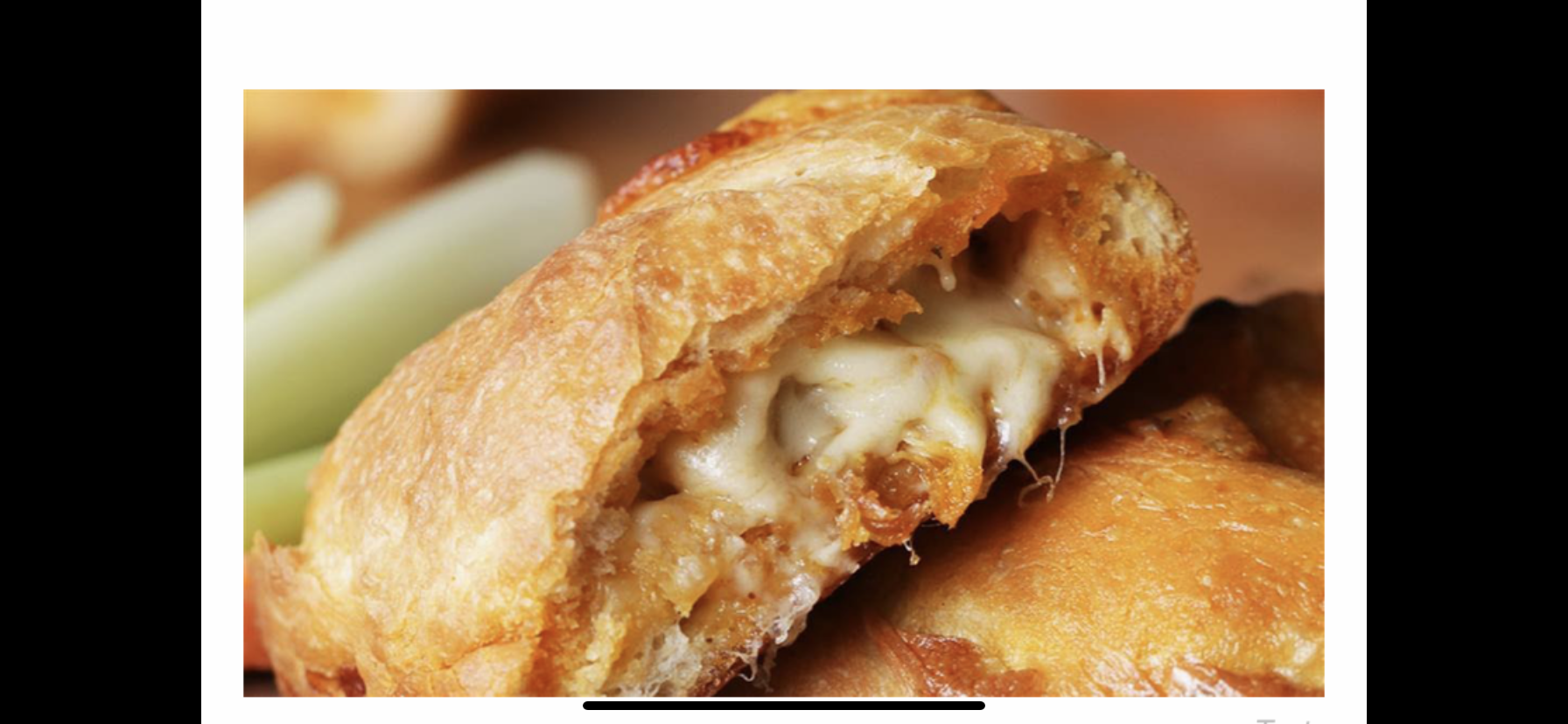 Order Buffalo Chicken and Bacon Calzone food online from Crazy dough's pizza co. (boston college) store, Brighton on bringmethat.com