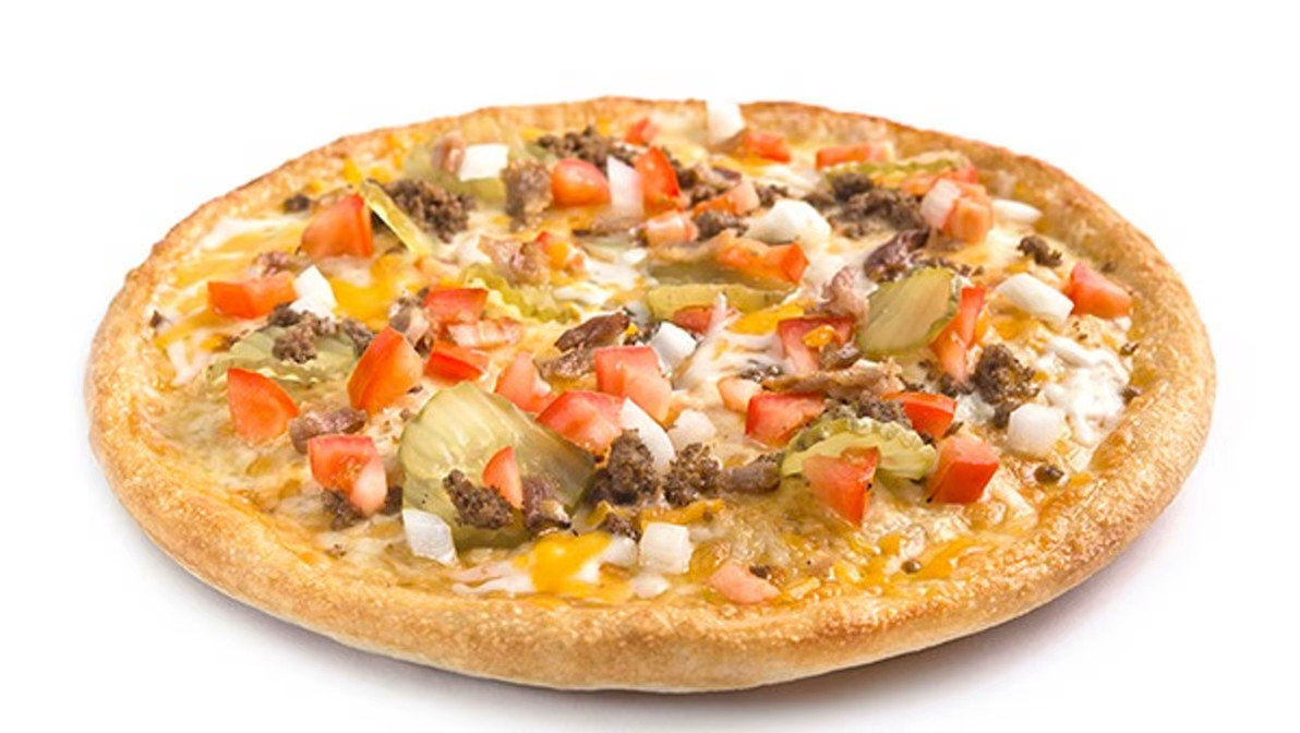 Order Bacon Cheeseburger Pizza food online from Sarpino's store, Saint Paul on bringmethat.com