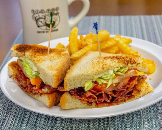 Order Double BLT Sandwich food online from Tic Toc Cafe store, Metairie on bringmethat.com