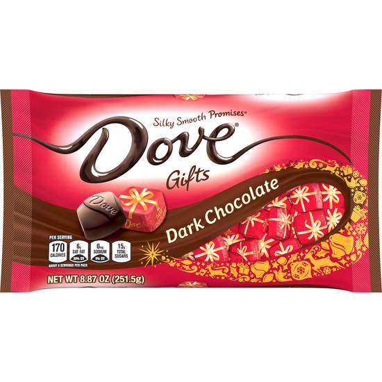 Order Dove Promises, Holiday Gift Dark Chocolate Christmas Candy - 8.87 oz food online from Rite Aid store, LEHIGHTON on bringmethat.com