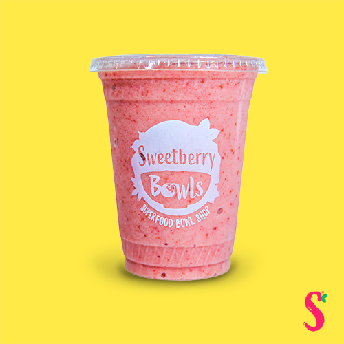 Order Strawnana Smoothie food online from Sweetberry Bowls store, Holly Springs on bringmethat.com