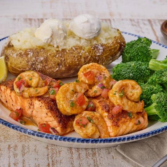 Order Today's Catch - Salmon New Orleans** (Full) food online from Red Lobster store, Statesville on bringmethat.com