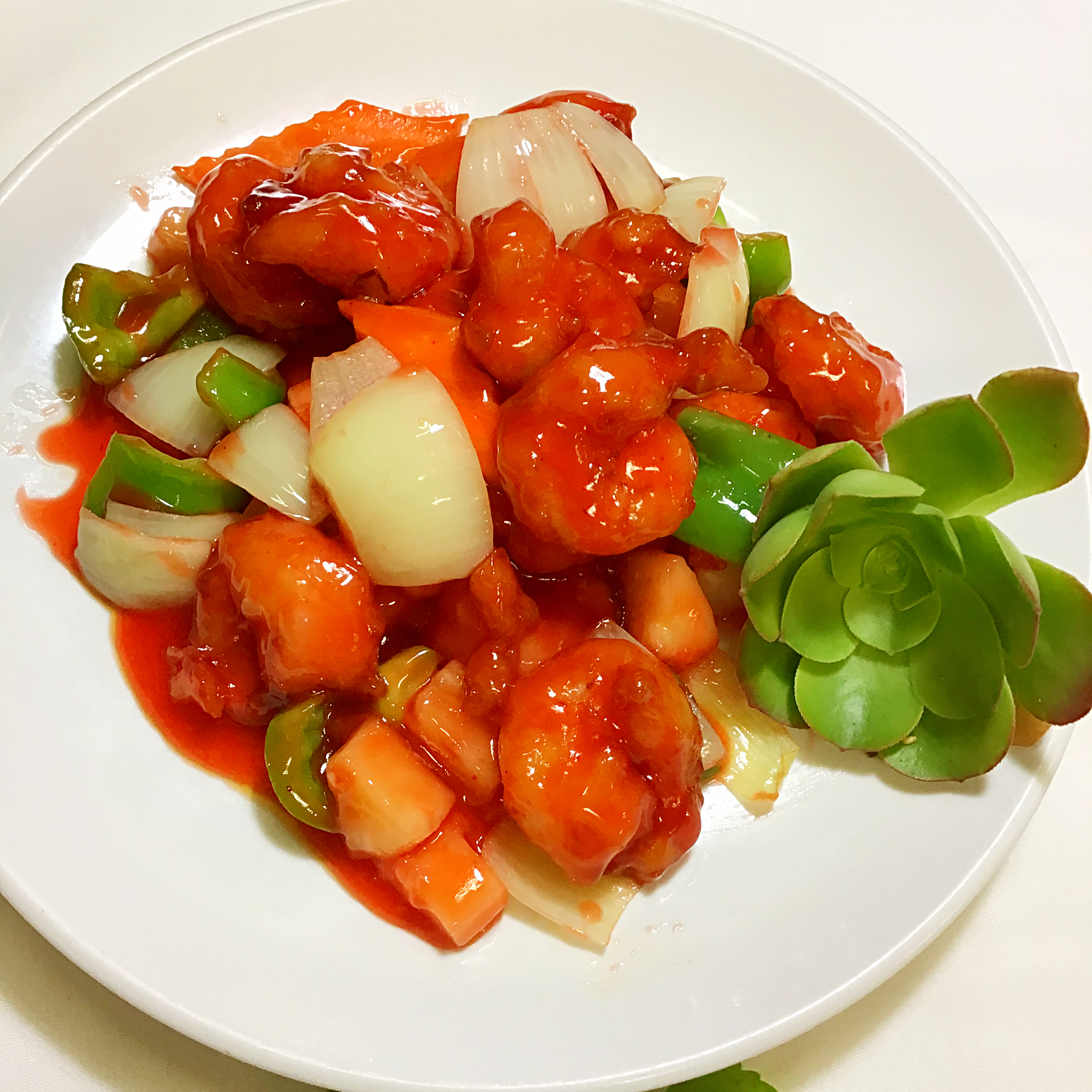 Order Sweet and Sour Prawns food online from Orange Chicken Snob store, San Francisco on bringmethat.com