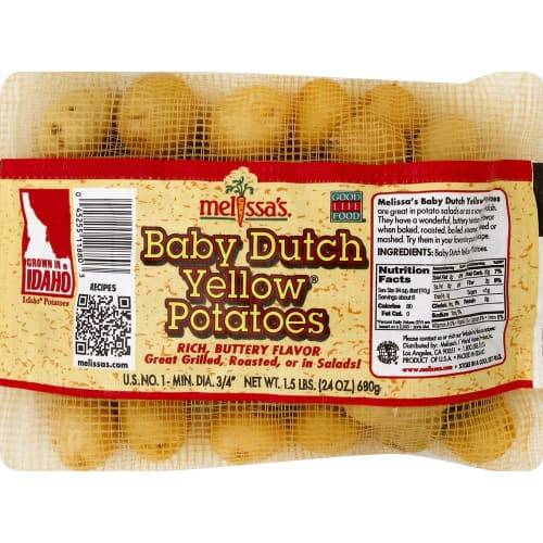 Order Melissa's · Baby Dutch Yellow Potatoes (1.5 lbs) food online from Albertsons store, El Cajon on bringmethat.com
