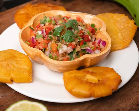 Order Tostones food online from Tropical Cuisine store, Collegedale on bringmethat.com