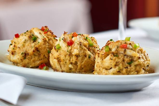 Order SIZZLING CRAB CAKES food online from Ruth's Chris Steak House store, Marina del Rey on bringmethat.com