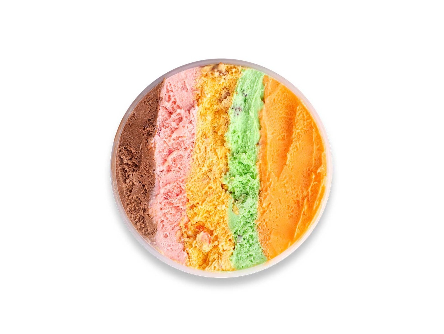 Order Rainbow Cone Pint food online from Buona store, Harwood Heights on bringmethat.com
