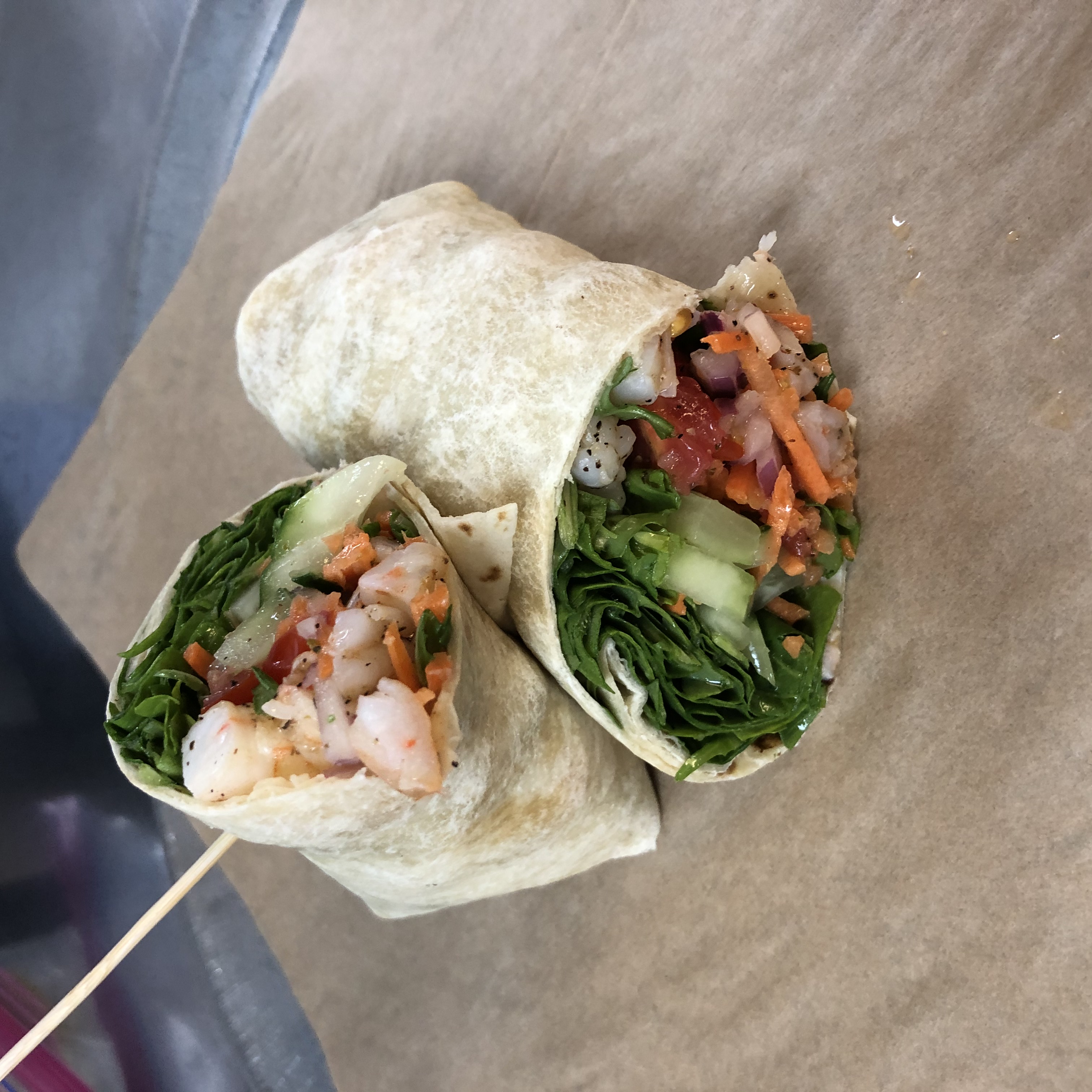 Order Skipjack Wrap Sandwich food online from The Mill On Macarthur store, Richmond on bringmethat.com