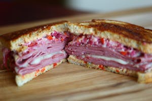 Order Smoked Pastrami Reuben food online from Idk? Cafe + Catering store, Rogers on bringmethat.com