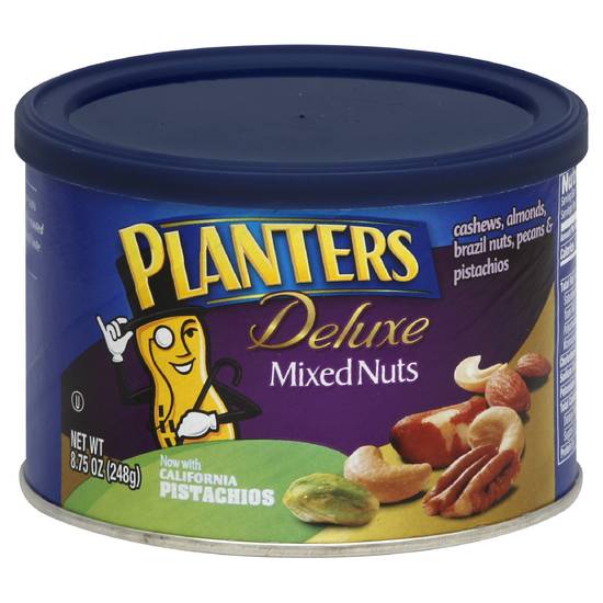 Order Planters Deluxe Mixed Nuts with Cashews (8.75 oz) food online from Rite Aid store, Eugene on bringmethat.com