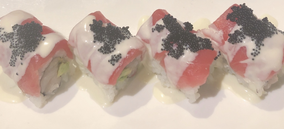 Order Angel Roll food online from Chikurin Sushi store, Brooklyn on bringmethat.com