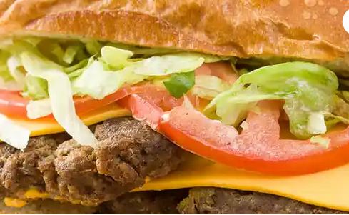 Order Cheeseburger Poboy food online from Office Hours store, Lafayette on bringmethat.com