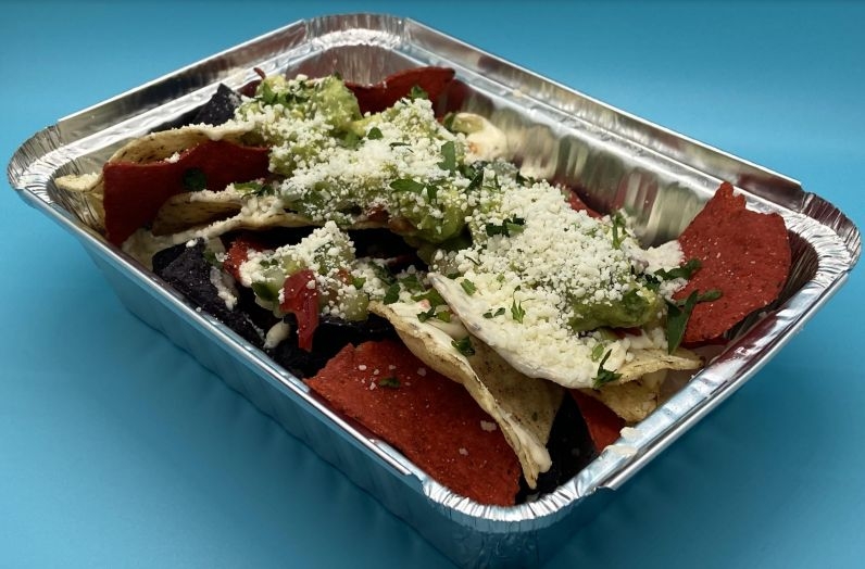 Order VEGGIE NACHOS food online from LoLo's Seafood Shack store, New York on bringmethat.com
