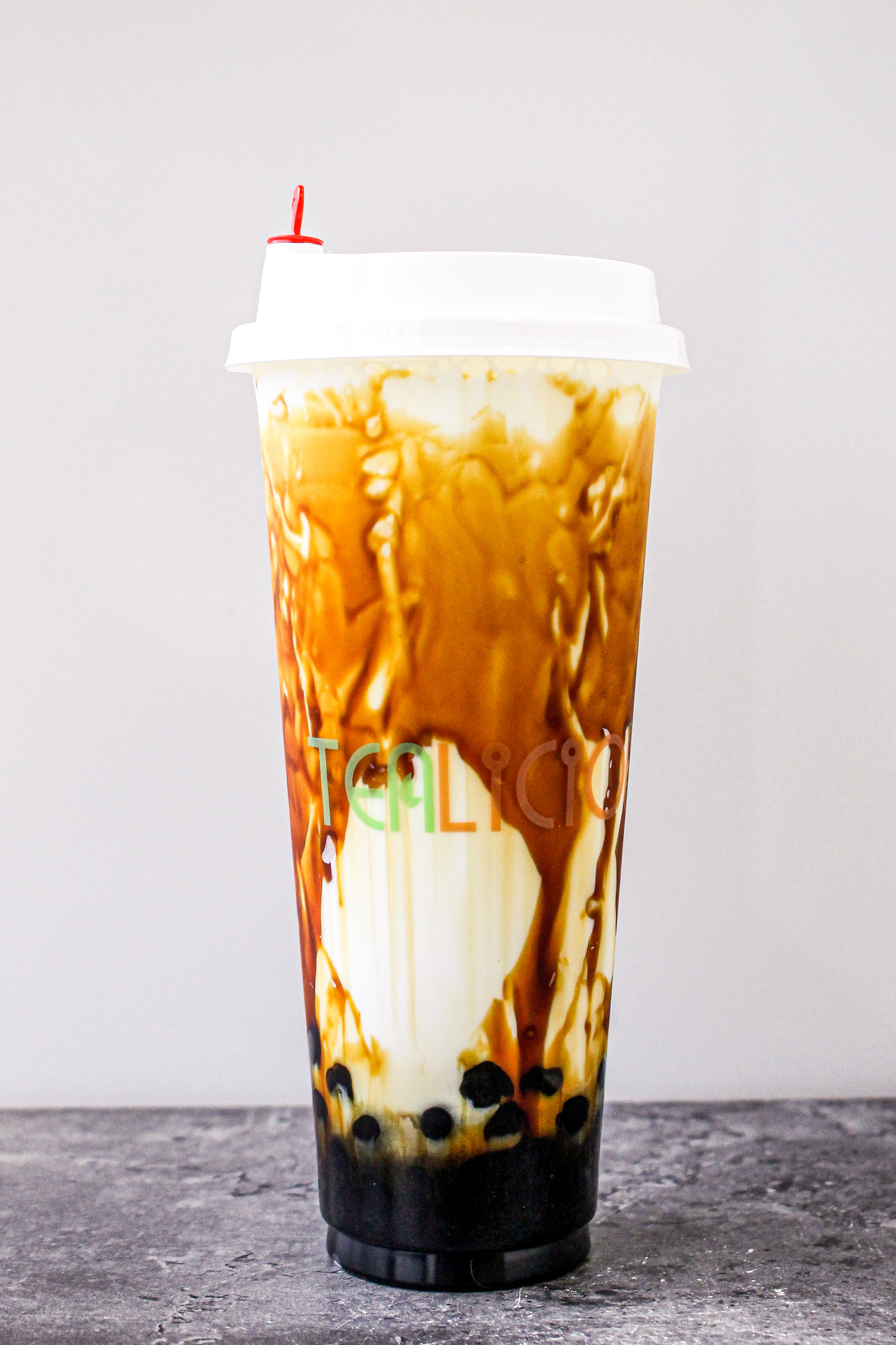 Order Brown Sugar Milk w/ Boba food online from Tealicious store, Knoxville on bringmethat.com