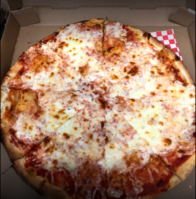 Order Plain Cheese Pizza - Small 12'' food online from Little Sicily Pizza store, Philadelphia on bringmethat.com