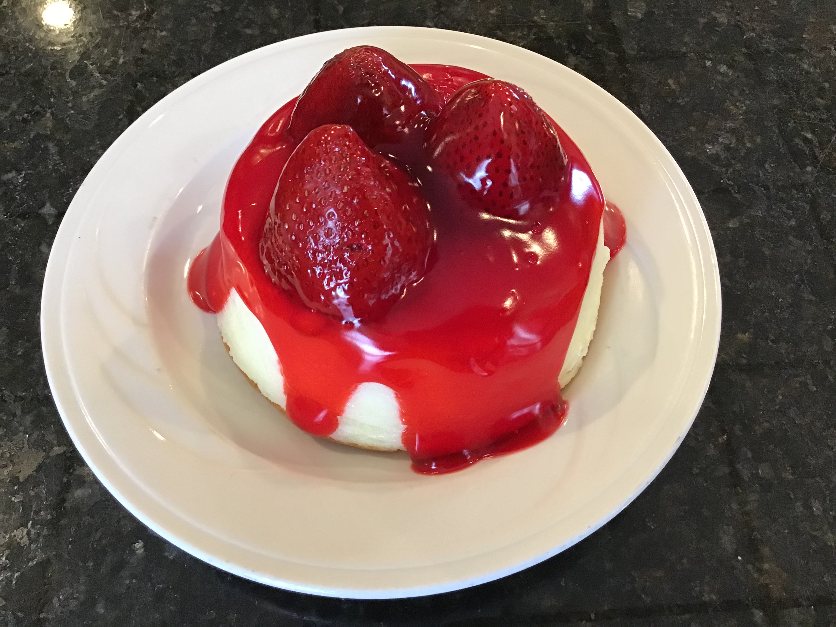 Order Strawberry Cheesecake food online from Golden Dawn Diner store, Burlington on bringmethat.com