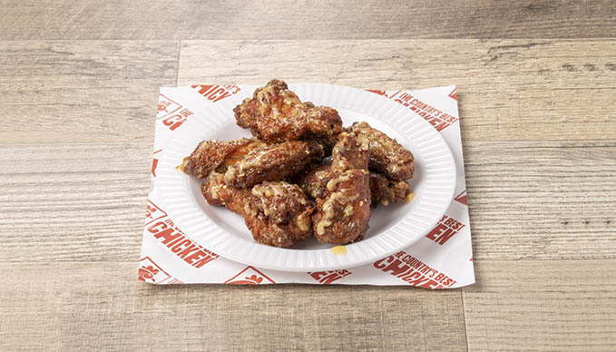Order Traditional Wings - 8 Piece food online from The Country Best Chicken store, Pueblo on bringmethat.com