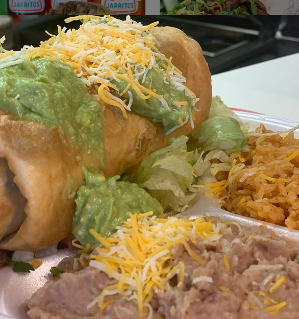 Order Shredded Beef Rolled Taquitos with Guacamole and Cheese food online from Abelardo Mexican Fresh store, Omaha on bringmethat.com