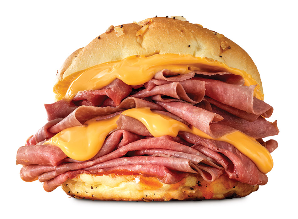 Order Double Beef 'N Cheddar food online from Arby store, Lindenhurst on bringmethat.com