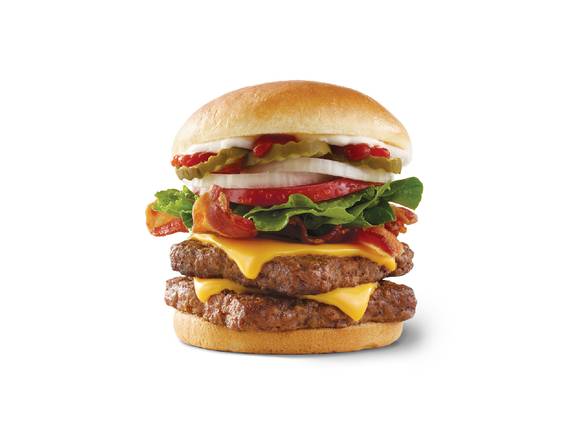 Order Big Bacon Classic® Double food online from Wendy's store, Cortland on bringmethat.com