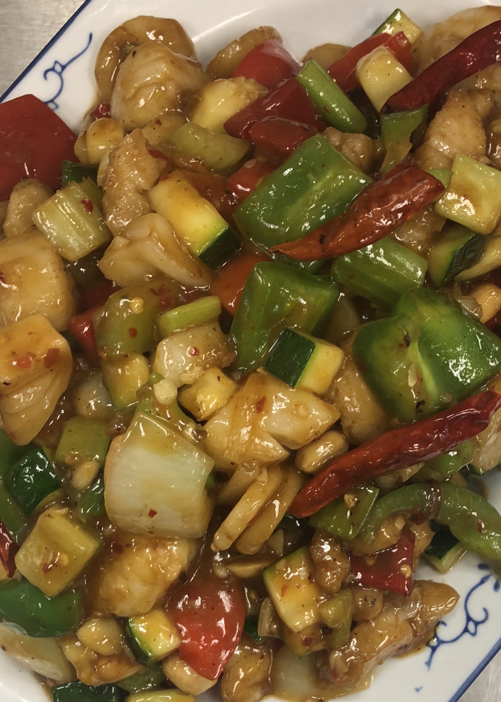 Order Kung Pao Seafood food online from Lucky Buddha store, Goodyear on bringmethat.com