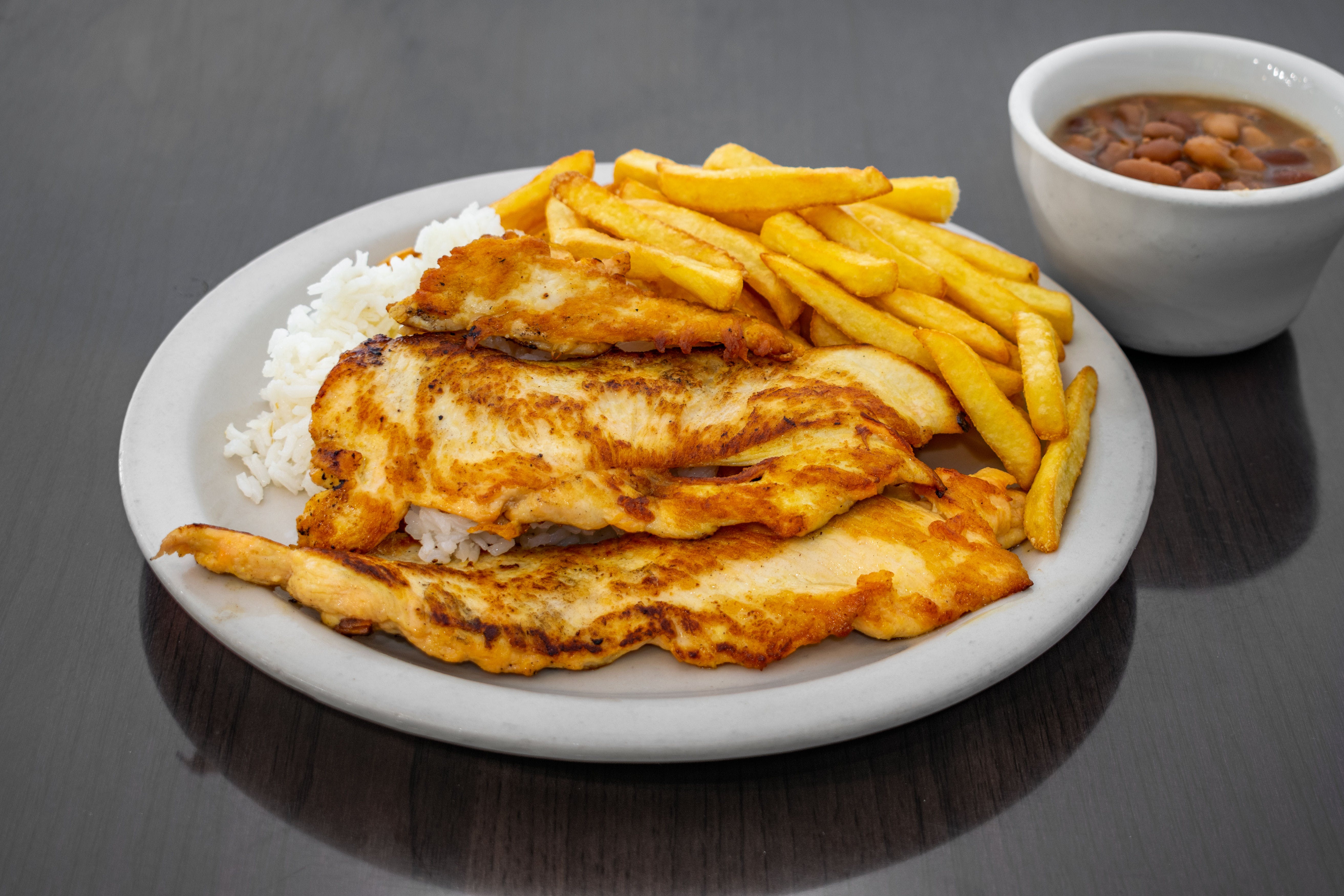 Order 1. Grilled Chicken Platter - Platters food online from Mega Pizza and Lunchonette store, Newark on bringmethat.com