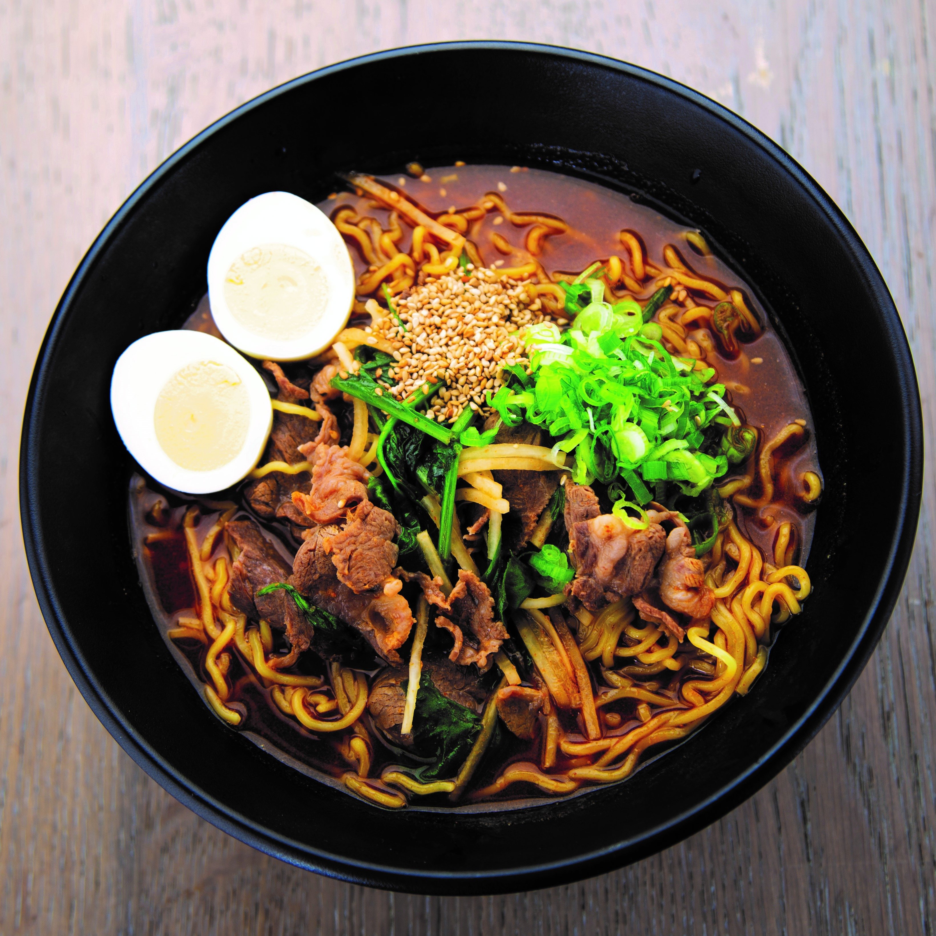 Order Spicy Beef Ramen food online from Gyu-Kaku Japanese Bbq store, Naperville on bringmethat.com