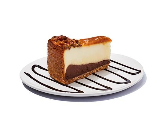 Order Caramel Fudge Cheesecake food online from Hooters store, Las Cruces on bringmethat.com