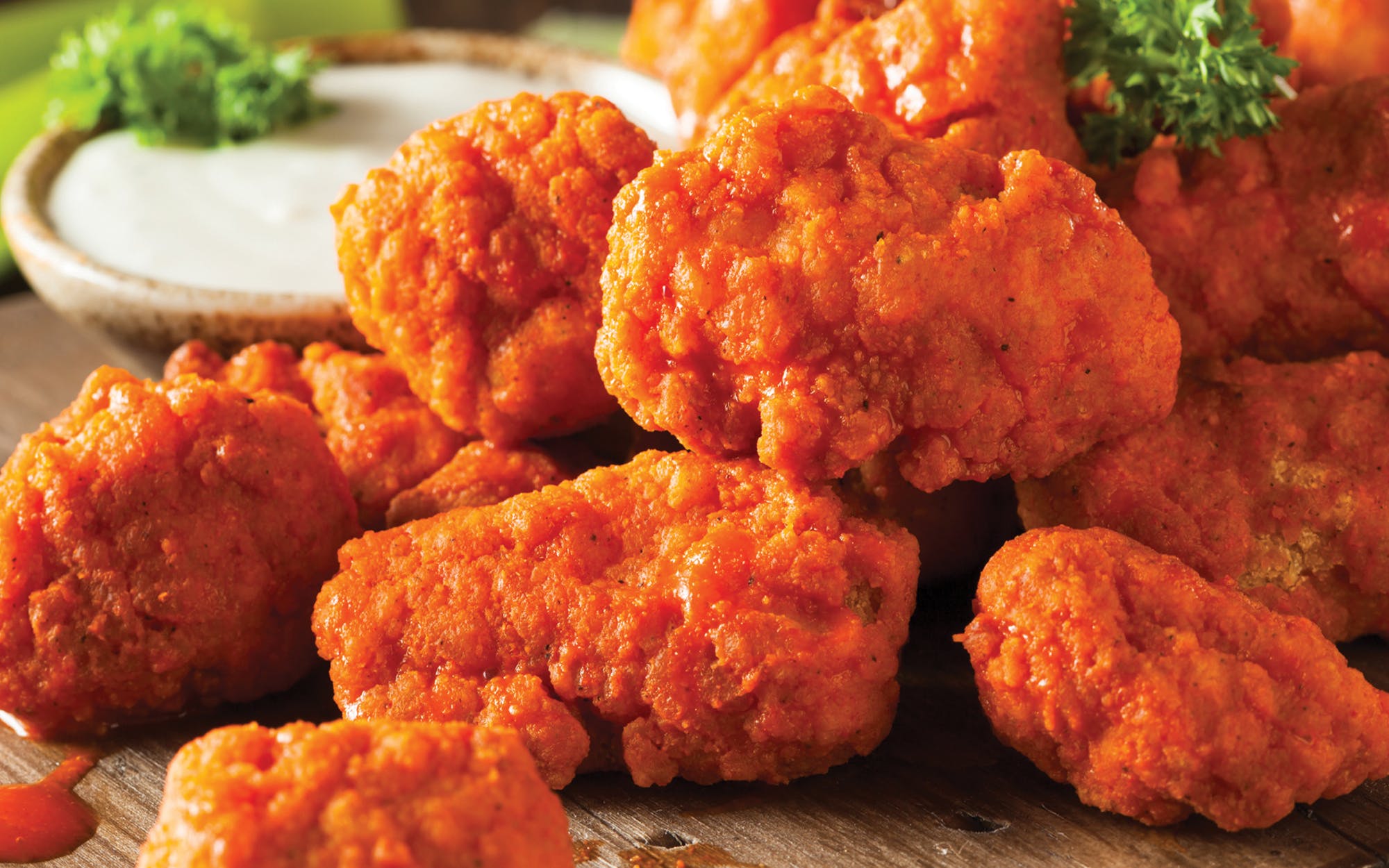 Order Boneless Wings - 8 Pieces food online from Noble Roman Pizza store, Carmel on bringmethat.com
