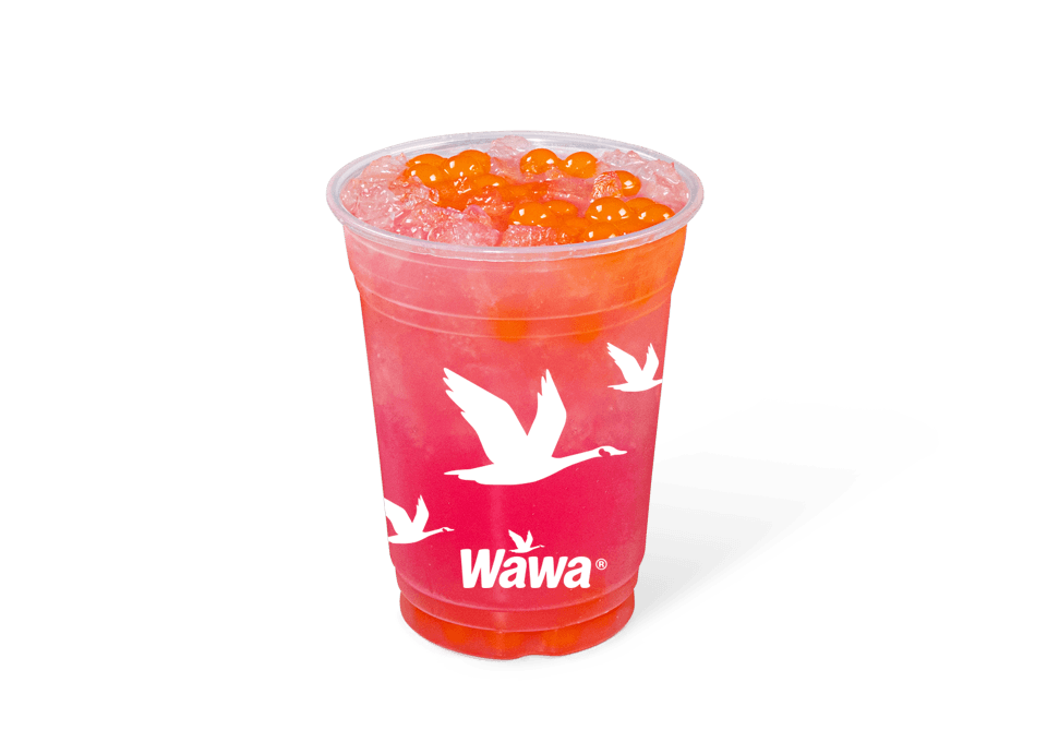 Order Iced Popping Bubbles - Dragonfruit Lemonade with Mango Bubbles food online from Wawa 8341 store, Bridgewater Township on bringmethat.com
