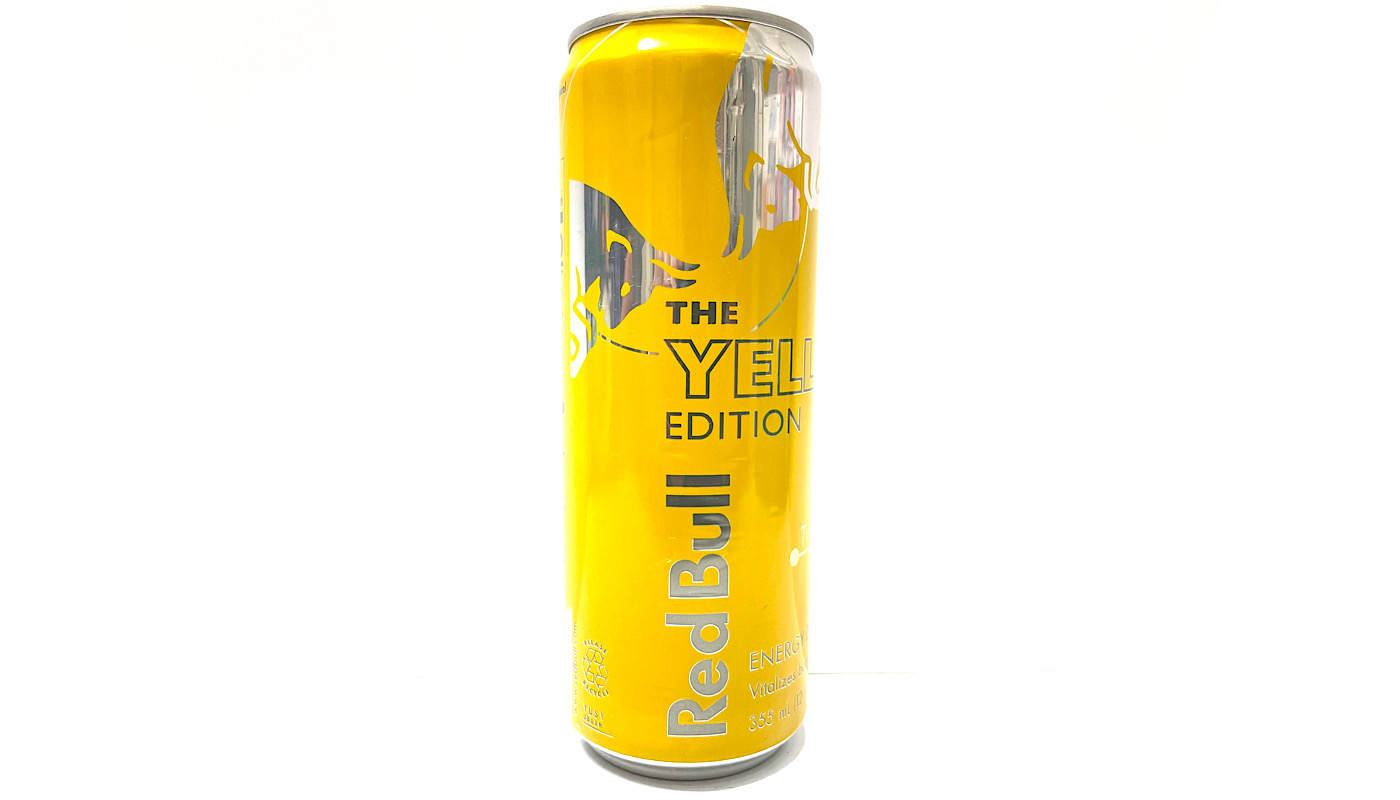 Order REDBULL THE YELLOW EDITION TROPICAL 12oz CAN food online from K-Town Beer & Wine Food Mart store, Los Angeles on bringmethat.com