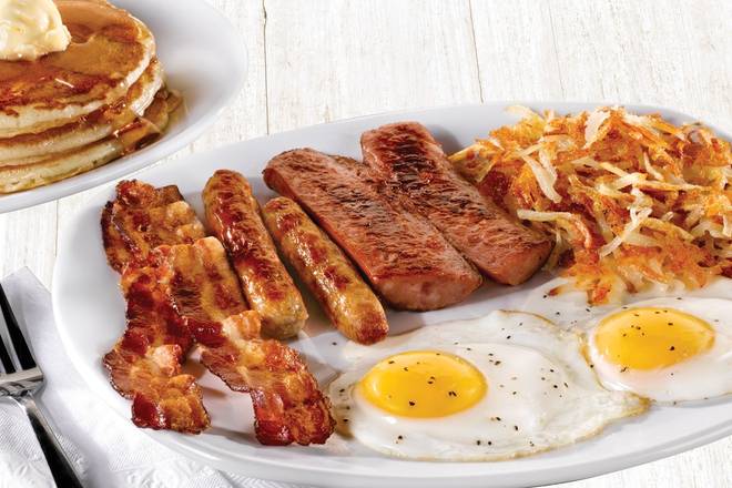 Order Hearty Man's Combo food online from Perkins store, Clarion on bringmethat.com