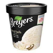Order Breyers Vanilla pint food online from The Ice Cream Shop store, Providence on bringmethat.com