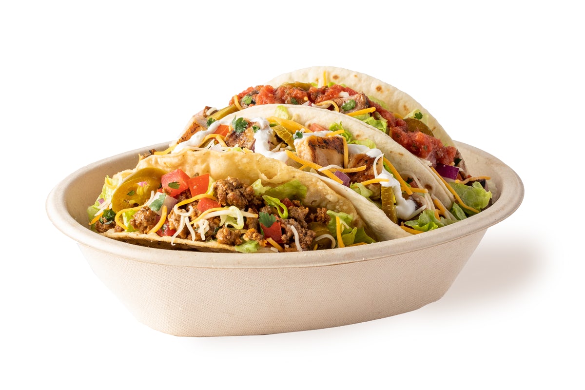 Order Taco Trio food online from Salsarita's Fresh Mexican Grill store, Buffalo on bringmethat.com