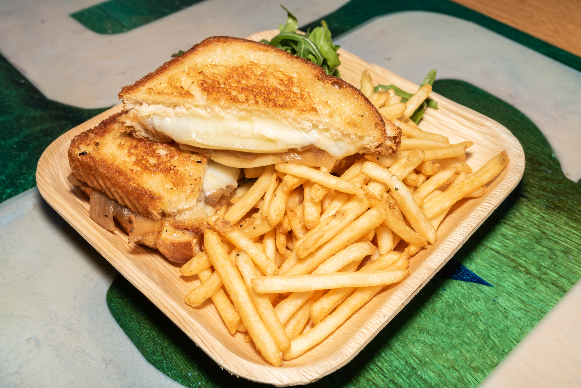 Order French Onion Toastie food online from Peconic County Brewing store, Riverhead on bringmethat.com