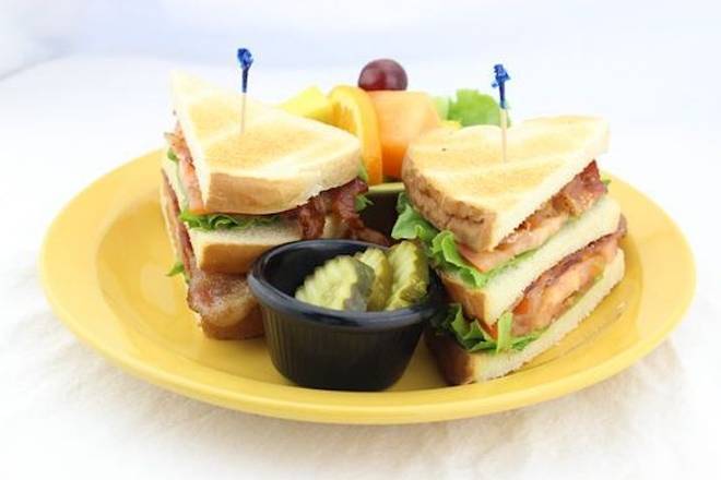 Order Triple Decker BLT food online from Scramblers - Center Road store, Cuyahoga County on bringmethat.com