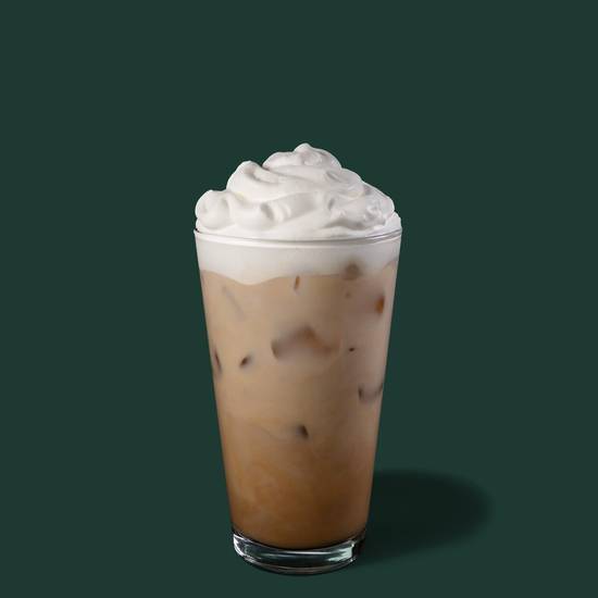 Order Iced White Chocolate Mocha food online from Starbucks store, McHenry on bringmethat.com