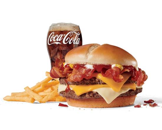 Order Large Bacon Ultimate Cheeseburger™  Combo food online from Jack In The Box store, Hayward on bringmethat.com