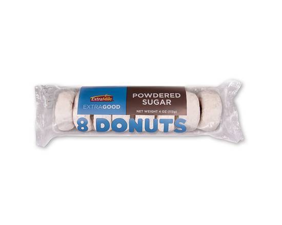 Order ExtraMile Powdered Sugar Donuts 4oz food online from Extra Mile 3056 store, Vallejo on bringmethat.com