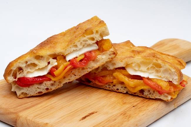 Order Veggie Sandwich - Regular Price food online from Prato bakery store, Jersey City on bringmethat.com