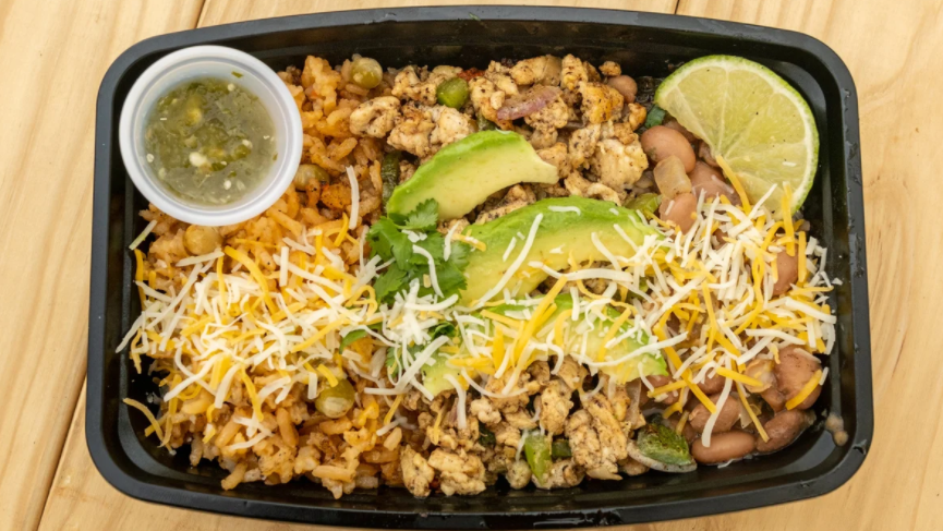 Order Chicken Bowl food online from Tacoly Moly store, Austin on bringmethat.com