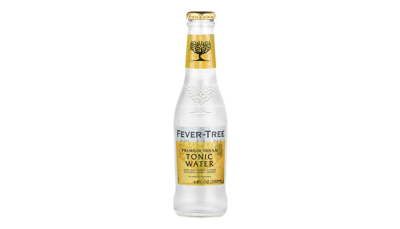 Order Fever-Tree Indian Tonic Water 4 Pack 6.8oz Bottles food online from Ocean Liquor store, South Pasadena on bringmethat.com