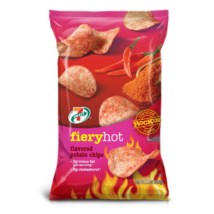 Order 7 Select Fiery Hot Potato Chips 2.5oz food online from 7-Eleven store, Hagerstown on bringmethat.com