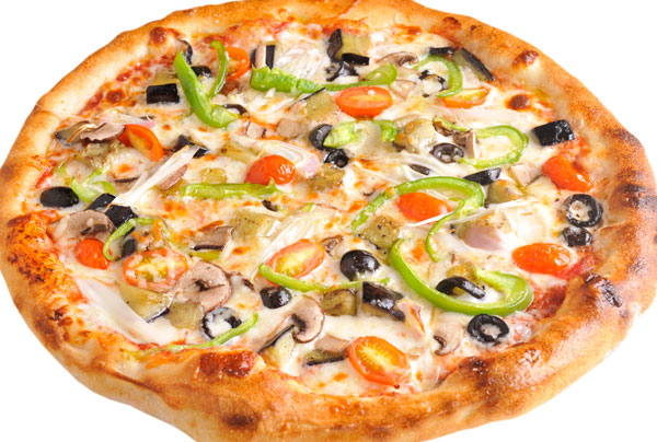 Order Vegetarian Pizza food online from Bistro Kabob store, Carlsbad on bringmethat.com