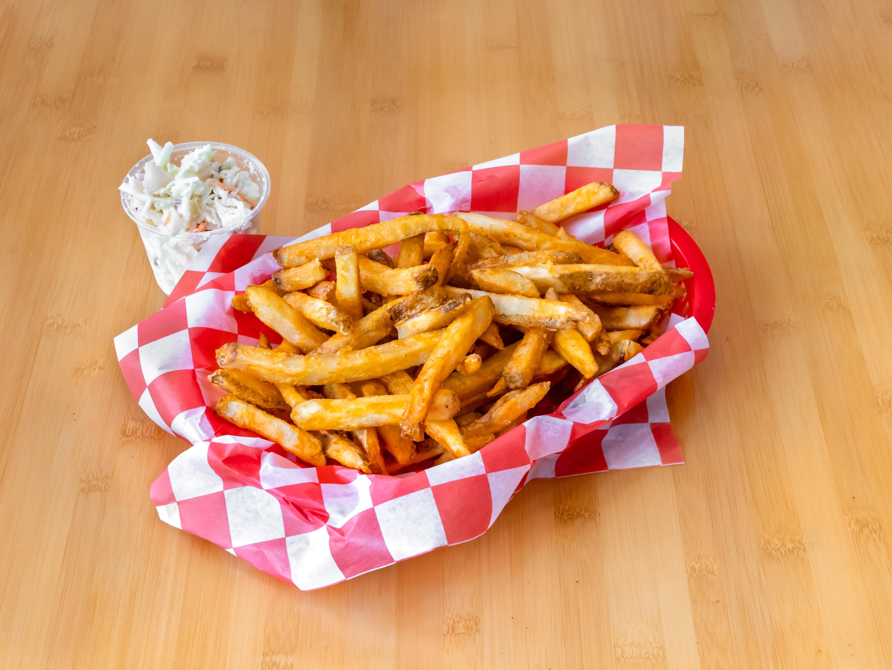 Order Seasoned Fries   food online from Pinulito Fried Chicken store, Garland on bringmethat.com