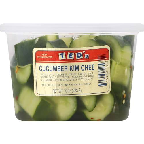 Order Ted's · Cucumber Kim Chee (10 oz) food online from Safeway store, Kailua on bringmethat.com