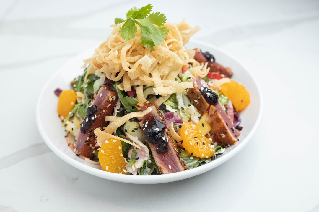 Order Seared Ahi Salad food online from Central Kitchen store, Denver on bringmethat.com
