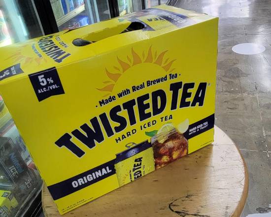 Order Twisted Tea (hard ice tea) 12pk. 12oz. CANS food online from Hub Market & Deli store, San Diego on bringmethat.com