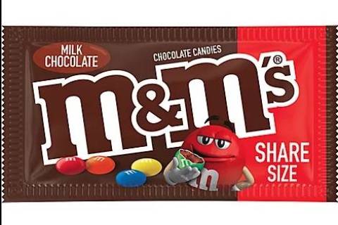Order M&M'S Milk Chocolate Candy Share Size Bag food online from Windy City Liquor Market store, El Cajon on bringmethat.com